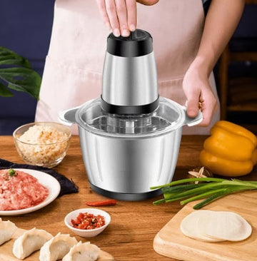 Tocator de bucatarie electric Cheffinger capacitate 3l, 1000W si bol de inox