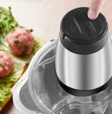Tocator de bucatarie electric Cheffinger capacitate 3l, 1000W si bol de inox