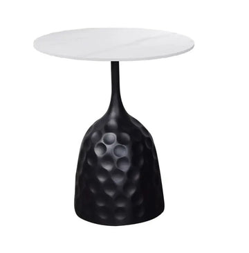 Masuta de cafea ONIX din metal si piatra sinterizata