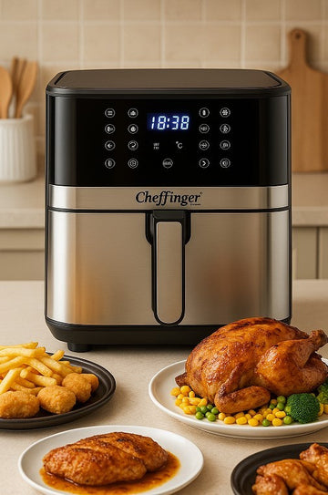 Friteuză cu Aer Cald Airfryer Cheffinger – Digitală, 12 Programe, 7L