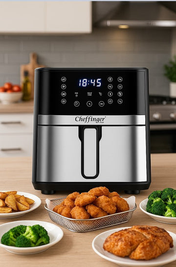 Friteuză cu Aer Cald Airfryer Cheffinger – Digitală, 12 Programe, 7L