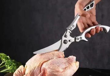 Foarfeca bucatarie profesionala din otel inoxidabil , multifunctionala pentru carne,pui, peste, legume