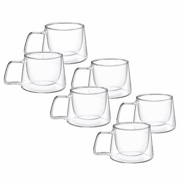 Set 6 Pahare Cafea/Cappuccino/Ceai 200ml Hot&Cold