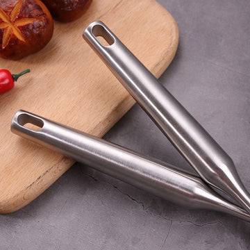 Set 6 ustensile de bucatarie premium din inox 304, finisaj argintiu periat mat
