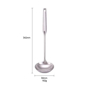 Set 6 ustensile de bucatarie premium din inox 304, finisaj argintiu periat mat