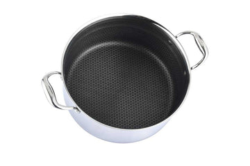 Set oale si tigai profesionale din inox Cheffinger ,cu acoperire antiaderenta tip fagure
