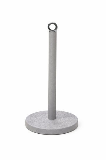 Suport prosoape hartie de bucatarie efect marmura gri 15x34 cm