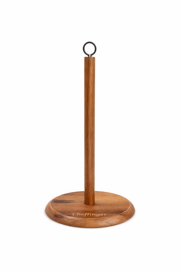 Suport prosoape hartie de bucatarie din lemn de acacia 15x31.5cm