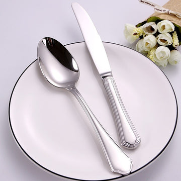 Set tacamuri Premium Imperial 24 piese din inox 304 cu finisaj Argintiu tip oglinda