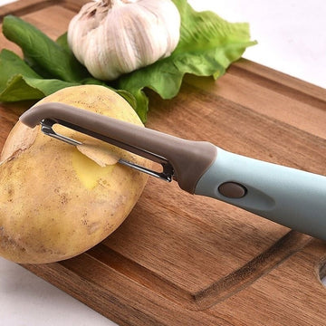 Curatator legume si fructe 3 in 1 cu capete de schimb detasabile