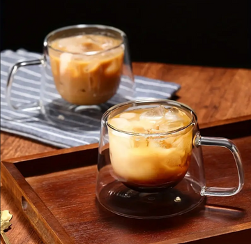 Set 6 Pahare Cafea/Cappuccino/Ceai 200ml Hot&Cold