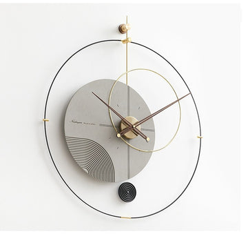 Ceas de perete cu pendul UNIQUE Gray