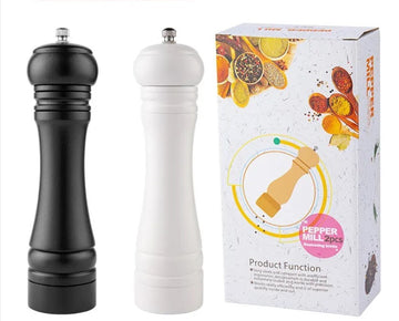 Set 2 rasnite sare si piper Alb & Negru 20cm