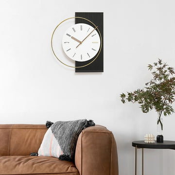 Ceas de perete LUNA Black