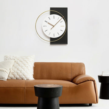 Ceas de perete LUNA Black