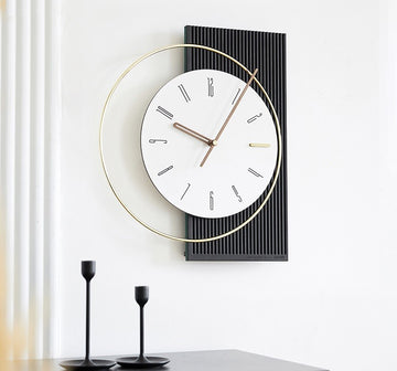 Ceas de perete LUNA Black