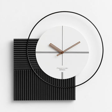Ceas de perete RYOS Black