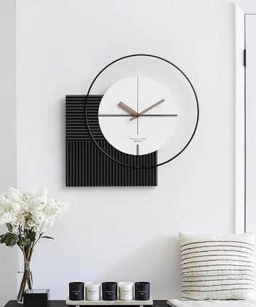 Ceas de perete RYOS Black