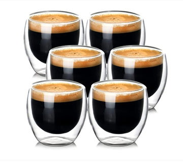 Set 6 Pahare Espresso/Ristreto/Hot&Cold 80ml